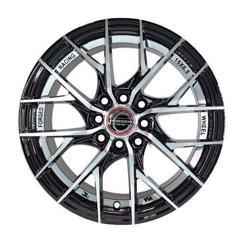 15X6.5" 4X100/4X114.3 ET38 YL8810 MB+UC (SET DE 4 LLANTAS)