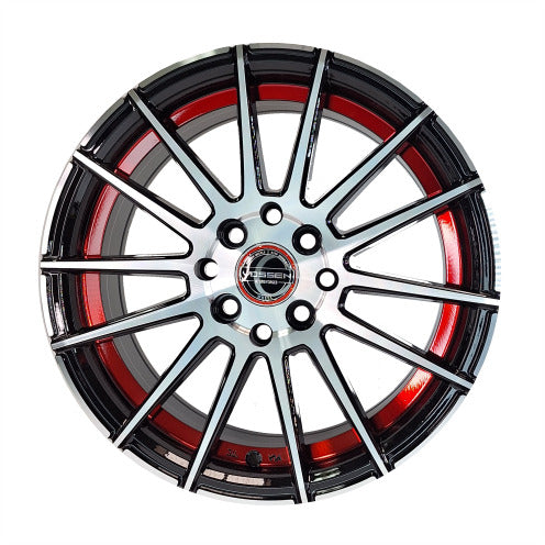 ARO 15X7.0" 4X100/4X114.3 ET35 8804 MB+UC (RED) (SET DE 4 LLANTAS)